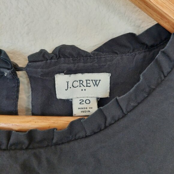 J.Crew Black Sleeveless Tiered Midi Dress With Pockets Size 20 - Picture 4 of 9